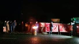 Beef prices: Farmers protest at Musgrave centre in Co Kildare
