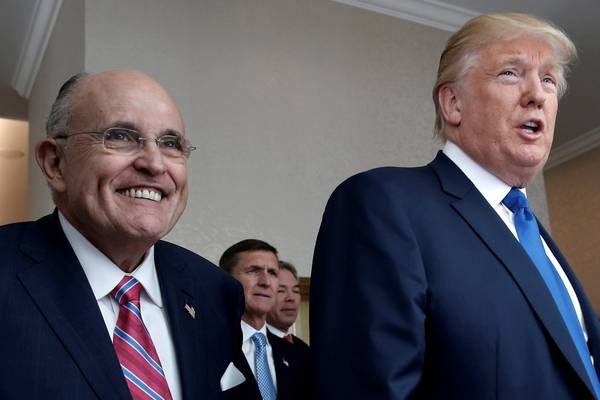 Rudy Giuliani joins Trump’s personal legal team