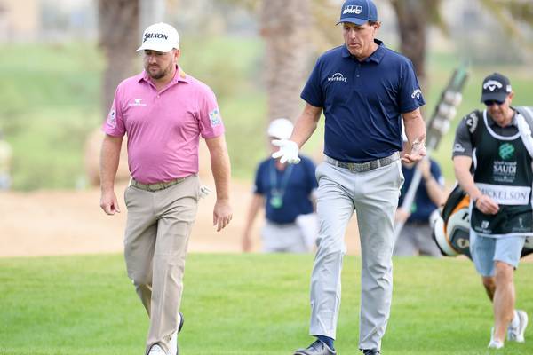 Graeme McDowell faces picking up a slow-play penalty after on-course interview