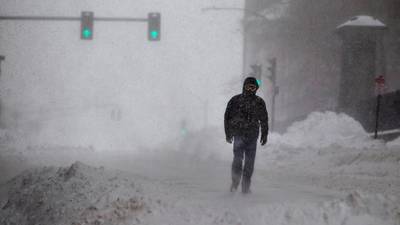 US east coast  braced for blizzard conditions and severe cold