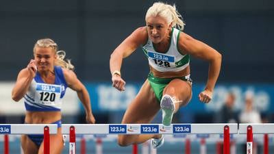 Sarah Lavin equals personal best in 60 metres hurdles at National Indoors