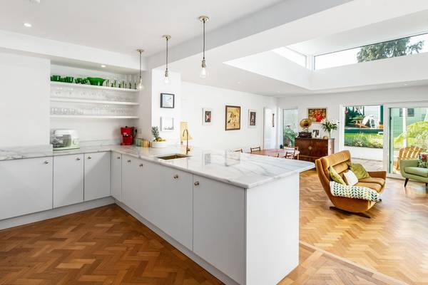 Extended Stillorgan terrace with design touches for €575,000