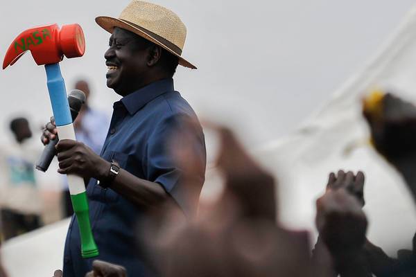 Raila Odinga rejects Kenya election re-run without ‘guarantees’