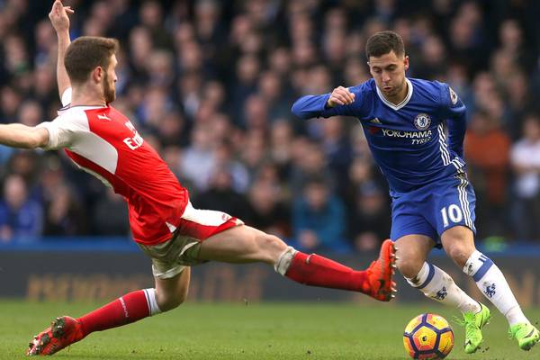 Eden Hazard lights up Stamford Bridge to startle Arsenal