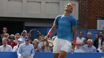 Rafael Nadal knocked out by Alexandr Dolgopolov at Queen’s