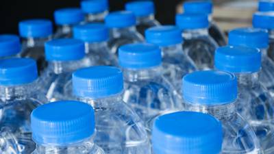 Almost all bottled water contains microplastics, study shows