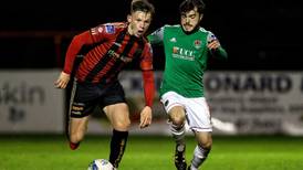 Bohs outclass Cork to narrow gap on Shamrock Rovers