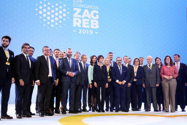 Brexit fatigue seeps in as Fine Gael allies gather in Zagreb