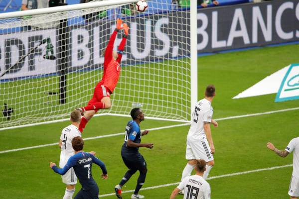 Antoine Griezmann double seals French comeback win against Germany