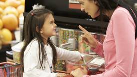 How can I stop my 4-year-old throwing tantrums in shops?