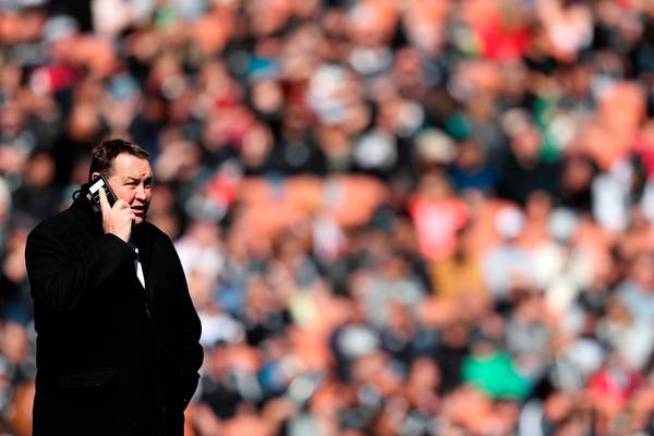 Steve Hansen: 'I can’t be telling you Irish too much'