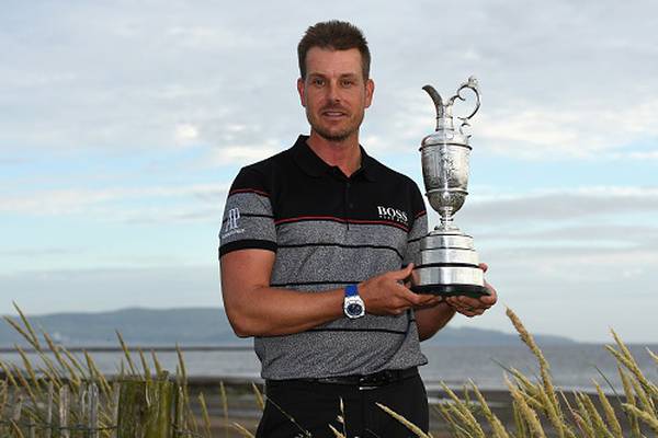 Henrik Stenson wins Golf Writers Trophy for the second time