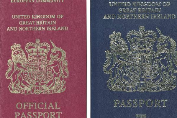 Britain could have had blue passports while in EU, says Verhofstadt