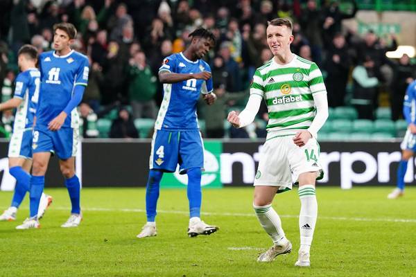 Furuhashi and Ajeti injuries sour Celtic win against Real Betis