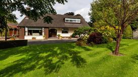 Detached family house with lush gardens in Carrickmines