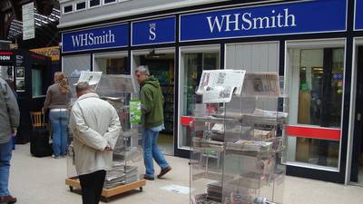 WH Smith Ireland books higher sales and profits