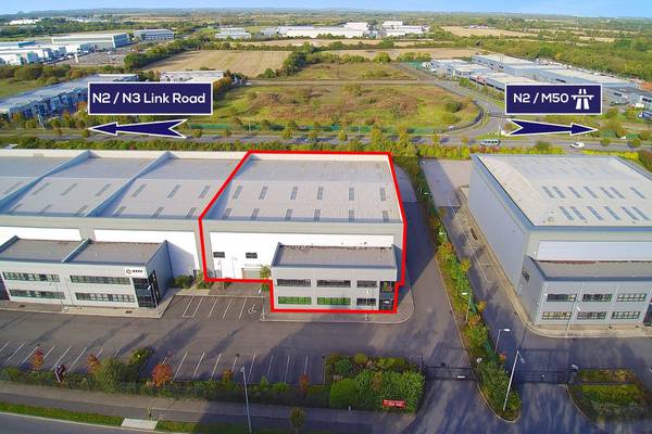 Dublin 15 warehouse and office unit seeks €1.5m