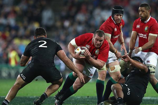 Jack McGrath reflects on a job well done with the Lions