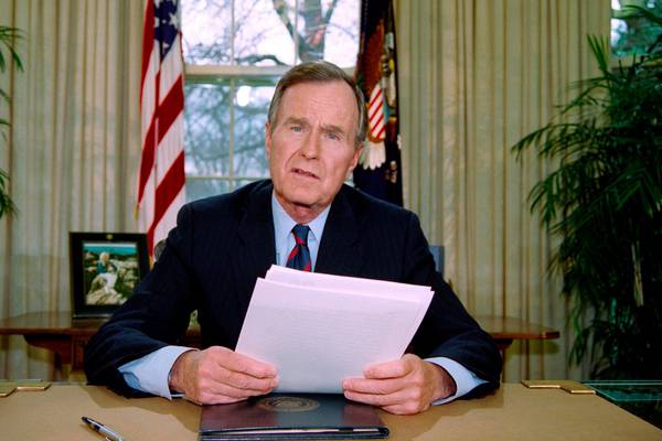 George HW Bush obituary: A steady and prudent president