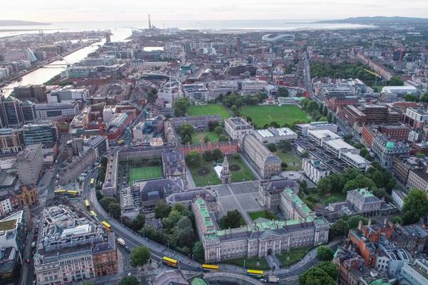 Trinity College seeks to open ‘imposing’ walls to Dublin’s public