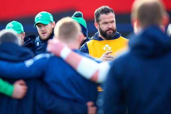 Andy Farrell regrets cancellation of Ireland’s open training session in Cork
