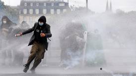 Paris protest against French labour law turns violent