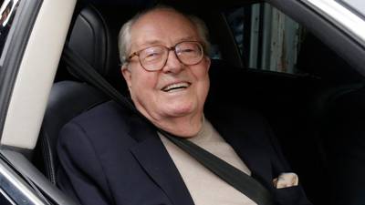 Jean-Marie Le Pen suspended by National Front in France