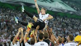 Bastian Schweinsteiger had his farewell last night too