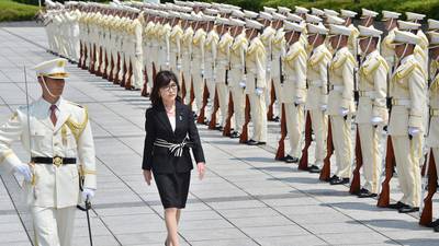 Japan’s new defence minister swerves questions on war crimes