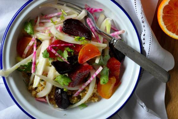 Blood Orange is the new snack: try it in a beetroot salad