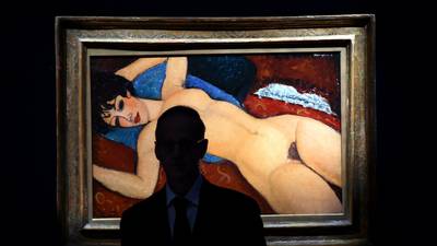 Modigliani nude sells for $170.4m as art market prices soar