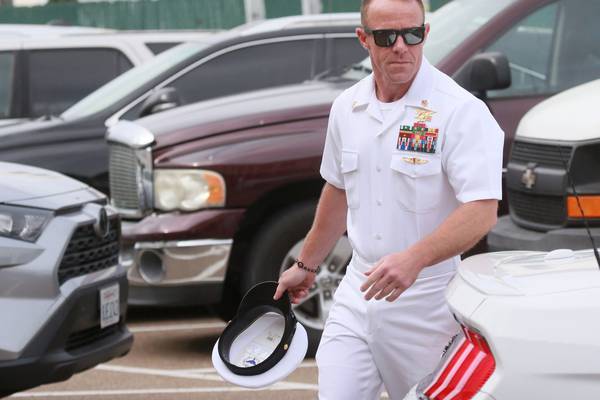 Navy seal pardoned of war crimes by Trump ‘freaking evil’, colleagues say
