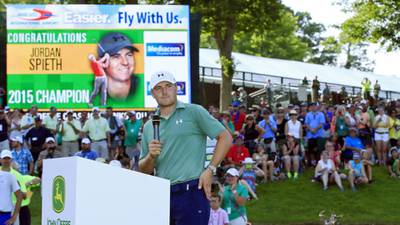 Jordan Spieth could replace Rory McIlroy as world number one