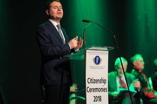 Minister’s wife among 3,000 new Irish citizens conferred