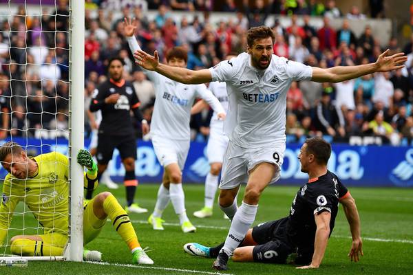 Fernando Llorente strikes as Swansea claim vital win