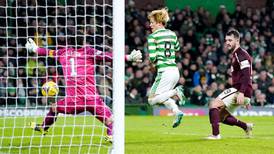 Controversial Kyogo Furuhashi goal earns Celtic a narrow victory over Hearts