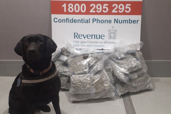 Woman (30s) arrested after cannabis worth €300,000 found in suitcase at Dublin Airport