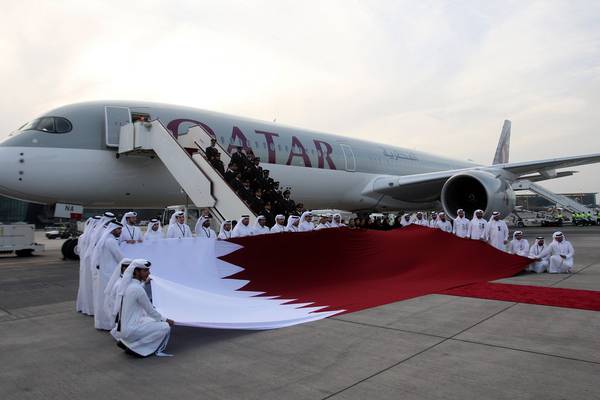 Qatar first to take delivery of new Airbus A350-1000