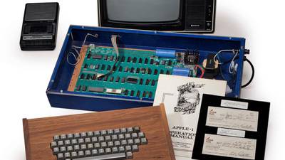 Tasty €600,000 estimate for a slice of Apple history