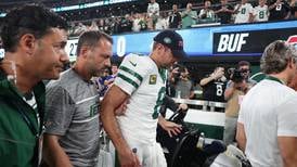 Aaron Rodgers tears Achilles tendon in Jets debut ruling him out for the season