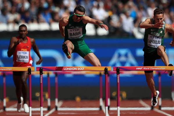 Thomas Barr relieved to advance to 400m semi-finals