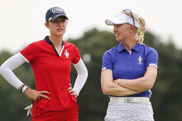 Solheim Cup: Europe’s fate could hang on Korda’s ‘teetering’ ball