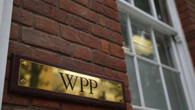 Ad group WPP hit by client losses in North America