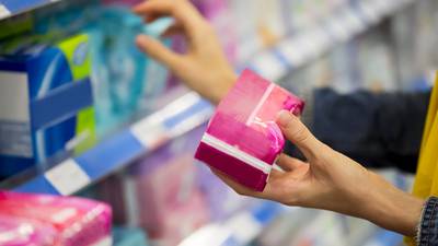 Half of young Irish women struggling to afford sanitary products, study finds