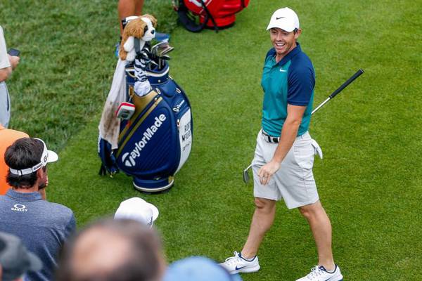 Rory McIlroy looking forward to US PGA week of 'target golf'