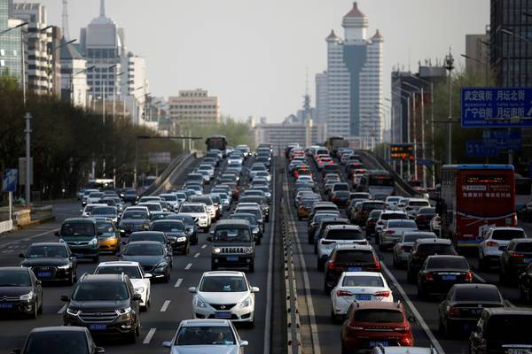 Chinese car market reports rise in sales as customers return to showrooms