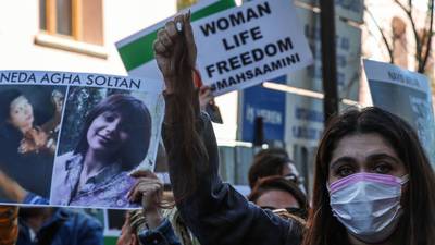 Iran accuses US of exploiting unrest as protests continue over death of Mahsa Amini injurednd