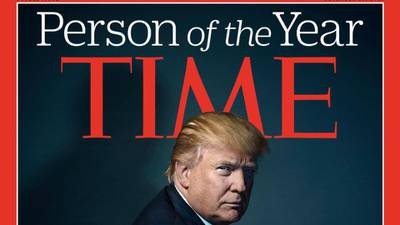 Trump named Time magazine’s ‘2016 Person of the Year’