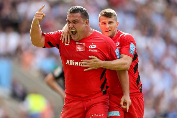 Saracens hailed as greatest England club side after completing double