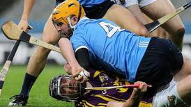 Wexford’s Liam Dunne made to feel like he’s pushing a boulder uphill